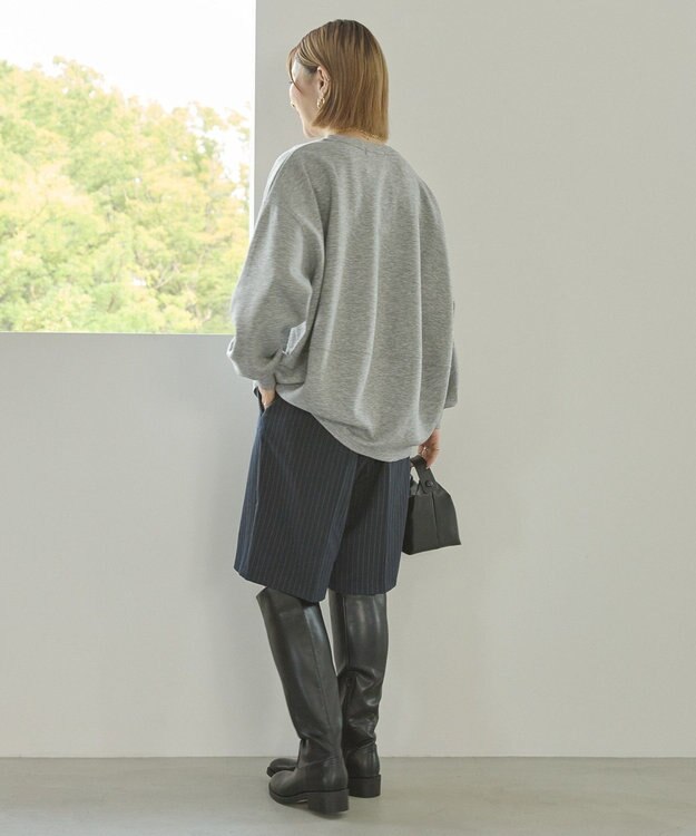 AMERICAN HOLIC コクーンポンチプルオーバー Gray Mixture