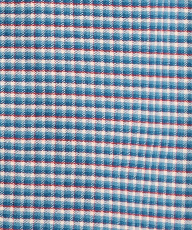 J.PRESS MEN ストレッチ コットンネルシャツ ブルー系3