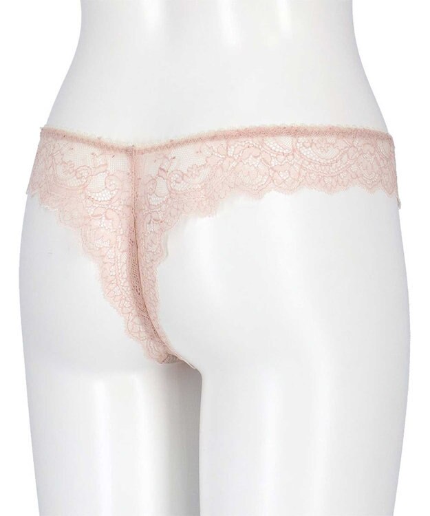 AMPHI Ｔバックショーツ 【stylist 4U スタイリストフォーユー】 BOG300とペア くいこみにくい(バック) ソング ショーツ POG500 アンフィ／ワコール ピーチ