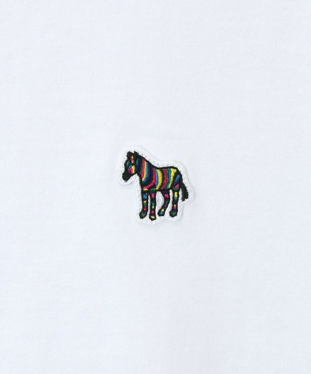 Paul Smith ゼブラ ワンポイント 長袖Tシャツ ホワイト