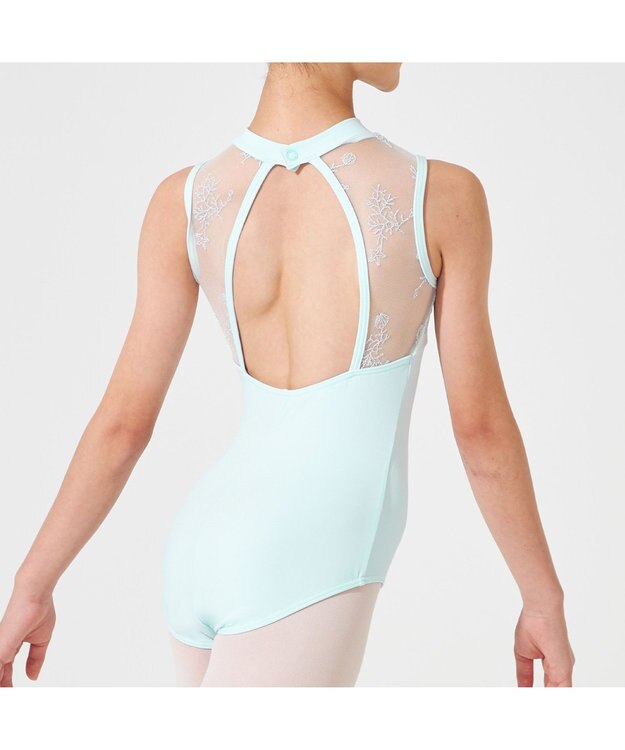 Chacott ハイネックレオタード ベビーブルー