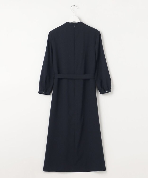 J.PRESS LADIES 【洗える】ノルディス2wayジョーゼット ワンピース ネイビー系