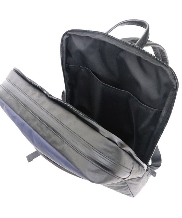 Regalo Felice 【雨の日でも安心 / 撥水生地＆止水ファスナー】リュック / REGALO BK(ブラック×ネイビー)