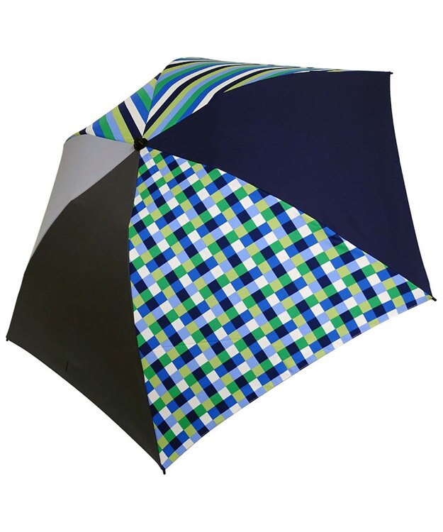 +RING 【プラスリング】【数量限定】UNISEX  折傘 55cm MLT T1161 マルチカラー