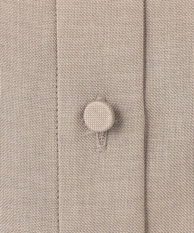 ICB 【WEB＆一部店舗限定】SerikaWorsted シャツブラウス ベージュカーキ