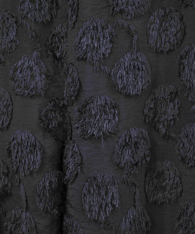 COQ SEA DOT ジャガードサイドラインパンツ ブラック