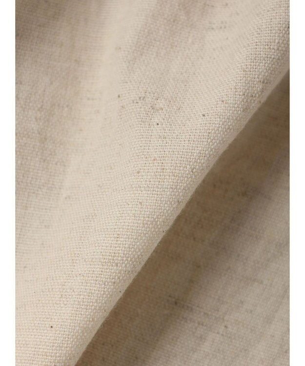 earth music&ecology 綿麻キャンブリッククロップドパンツ Beige