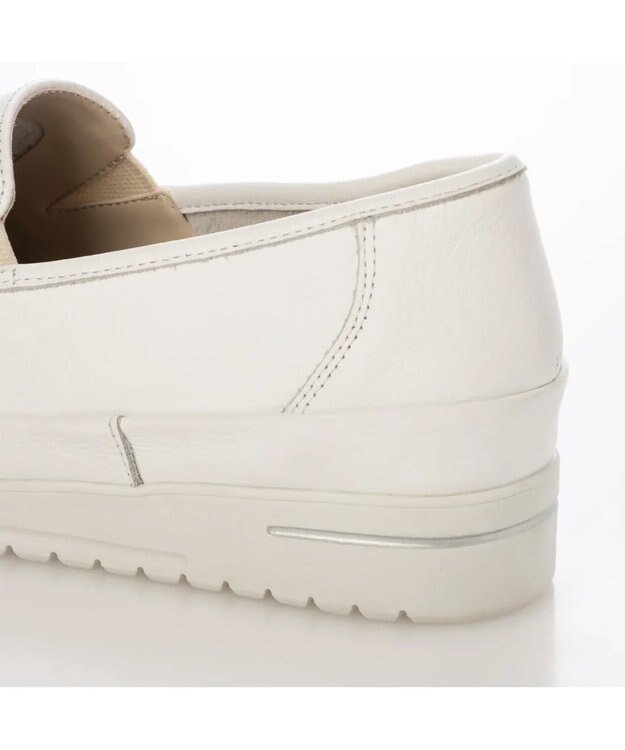 ing <ing>【WEB限定】【サスティナブル】厚底スリッポンスニーカー ホワイト