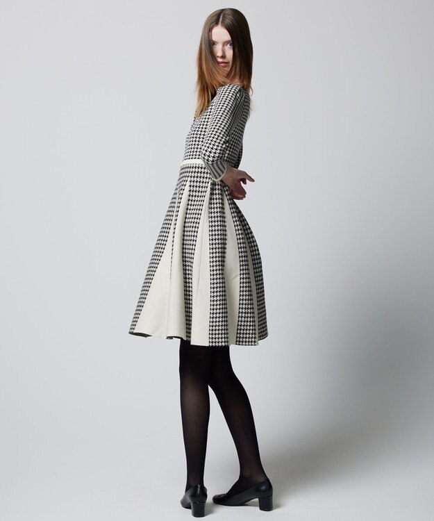 TOCCA 【WEB限定】BOAD GAME ニットドレス [WEB限定]千鳥柄系