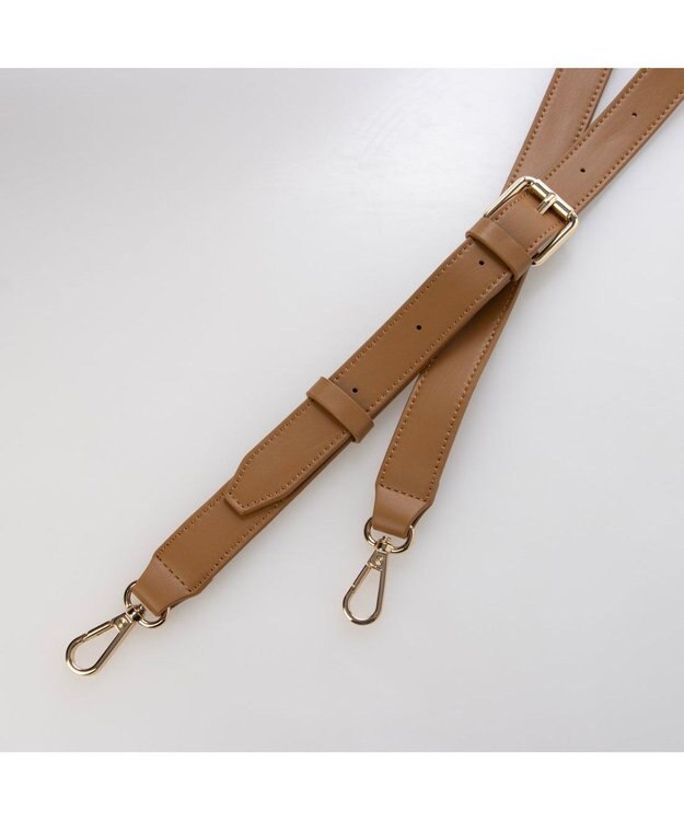 UNBILLION カカトゥ kakatoo / ヒネリ金具横長2wayショルダー ブラウン