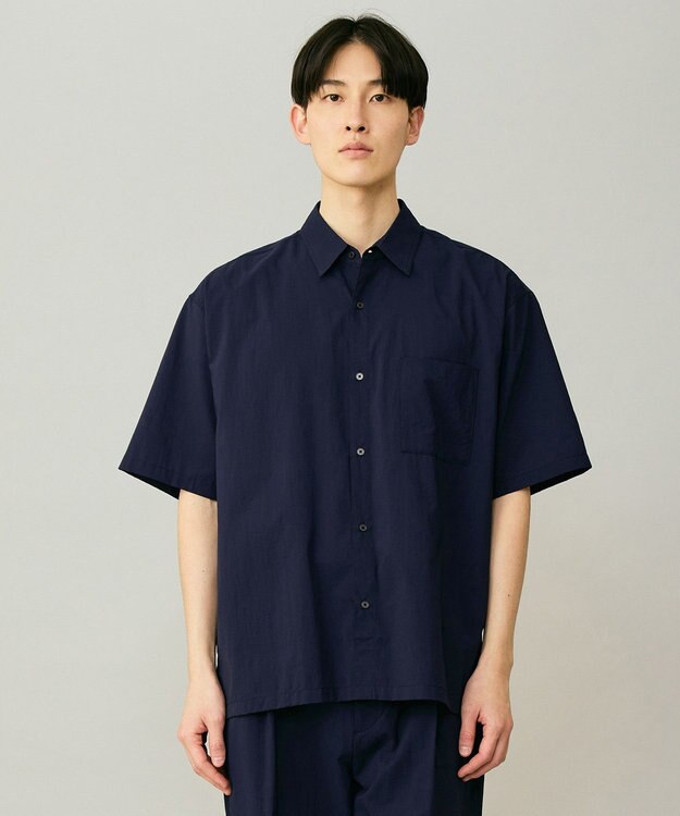 UNFILO MENS FINE MOVE Light シャツ ネイビー
