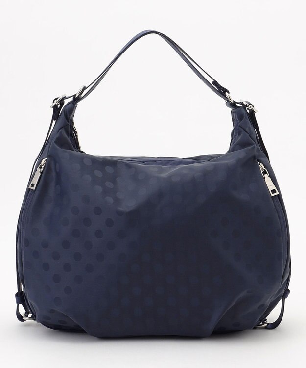 限定！イザック ナイロンタフタショルダーリュック トート2way ドット Y'SACCS vous et】ドットジャカード2WAYリュック / Y'SACCS