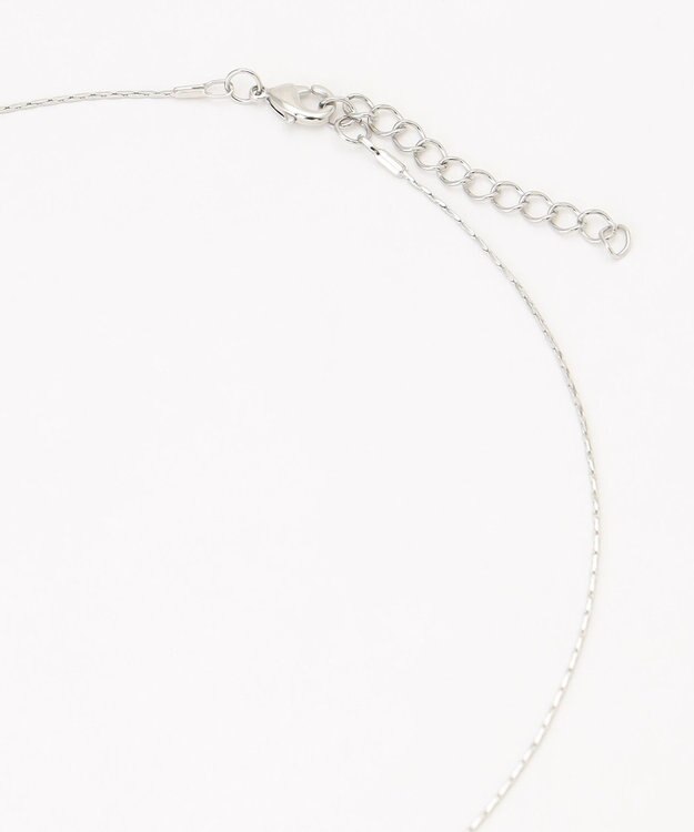 ANY SIS リングメタル ネックレス シルバー