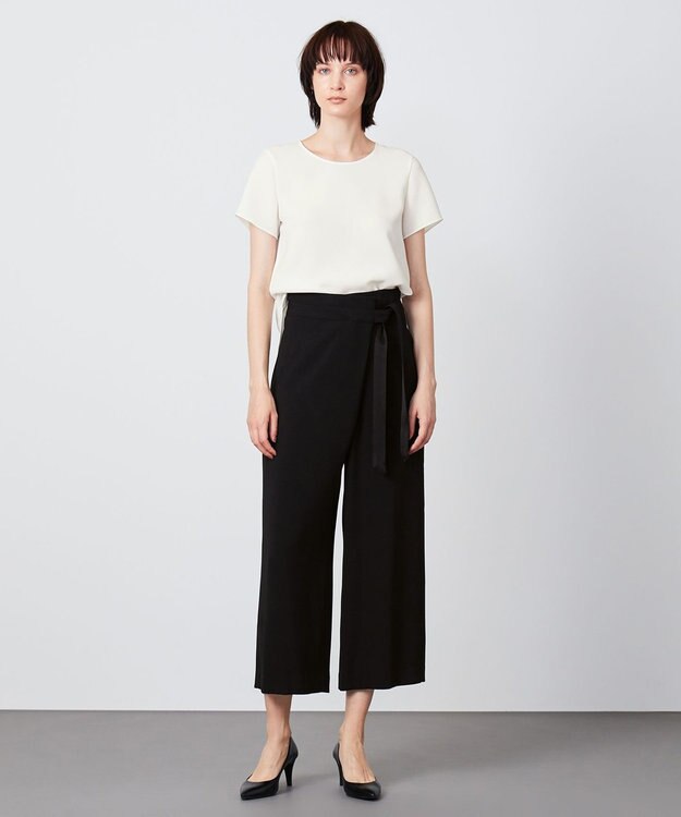 BEIGE， 【L-size】SHELBY / ハーフスリーブブラウス White