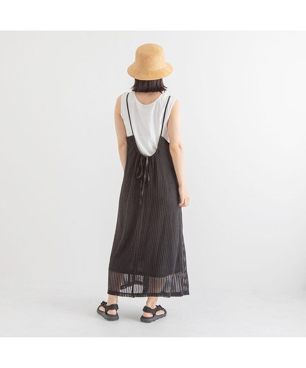 林八百吉商店 un chapeau  紐付きキャペリン ナチュラル