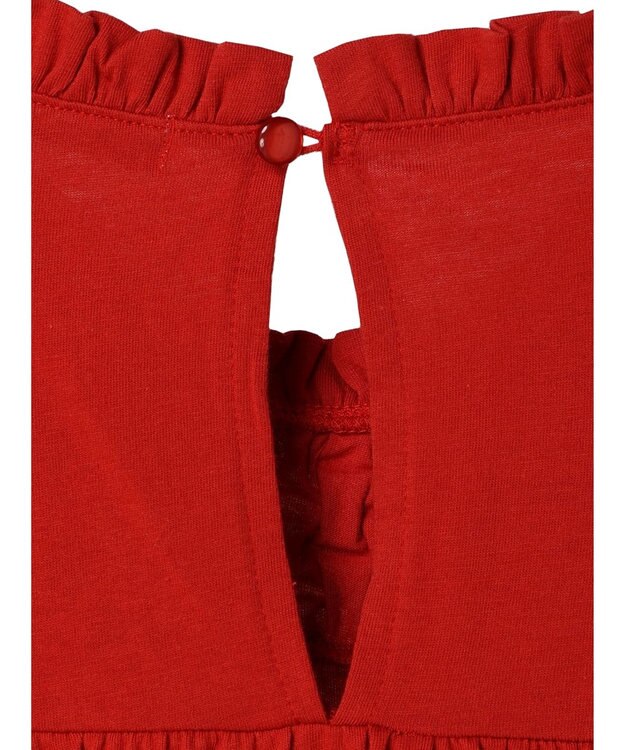 Green Parks Ｂ．スモッキングカットプルオーバー Red