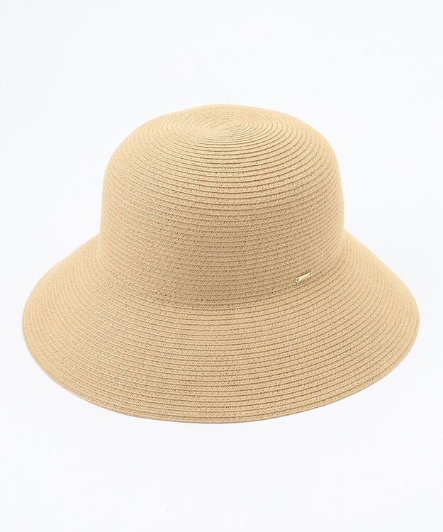 ANY 【吸水速乾/UVケア】プレート付ブレードハット ナチュラル