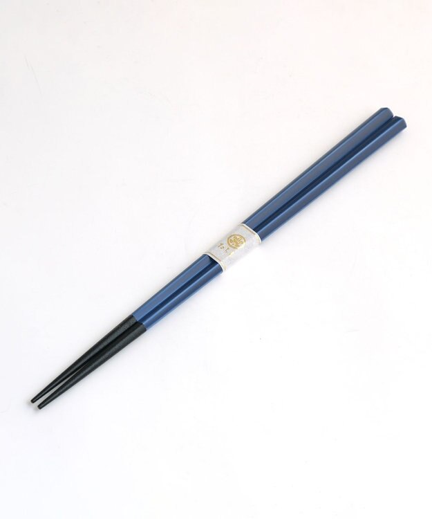 たち吉 【たち吉】かさね色箸・箸置セット葡萄染〈箸2膳・箸置2個〉 ブルー