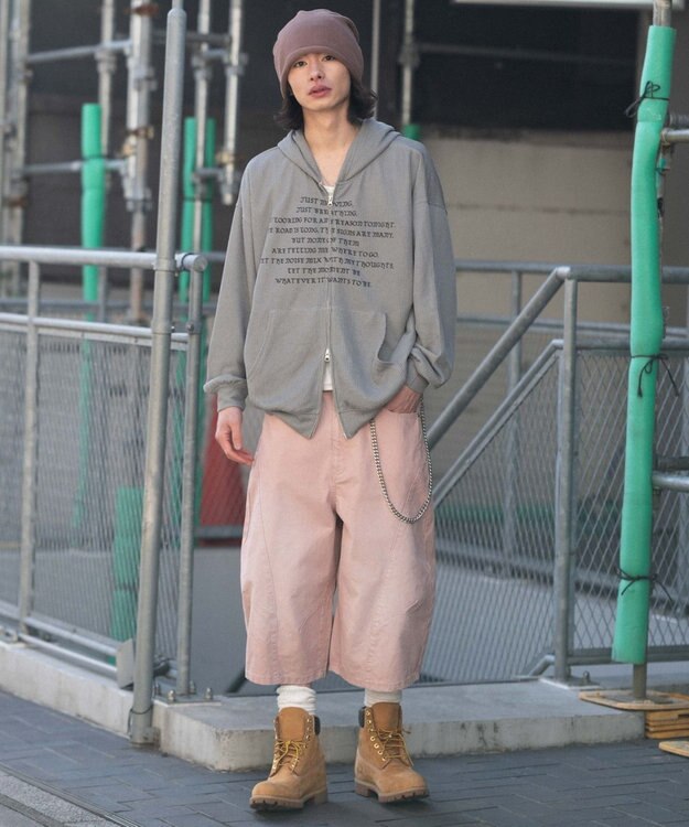 WEGO 【SMLサイズ展開】チェーン付きバルーンショーツ ピンク