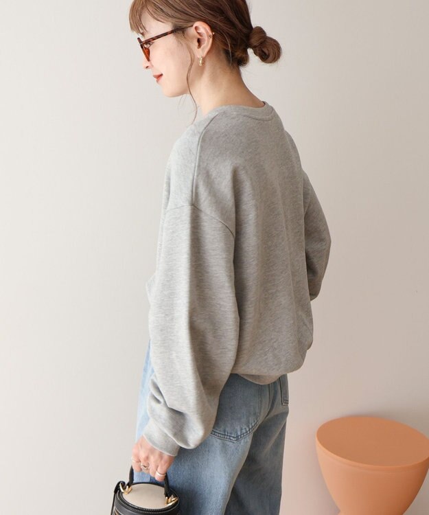 AMERICAN HOLIC タックスリーブスウェット Light Gray Mixture