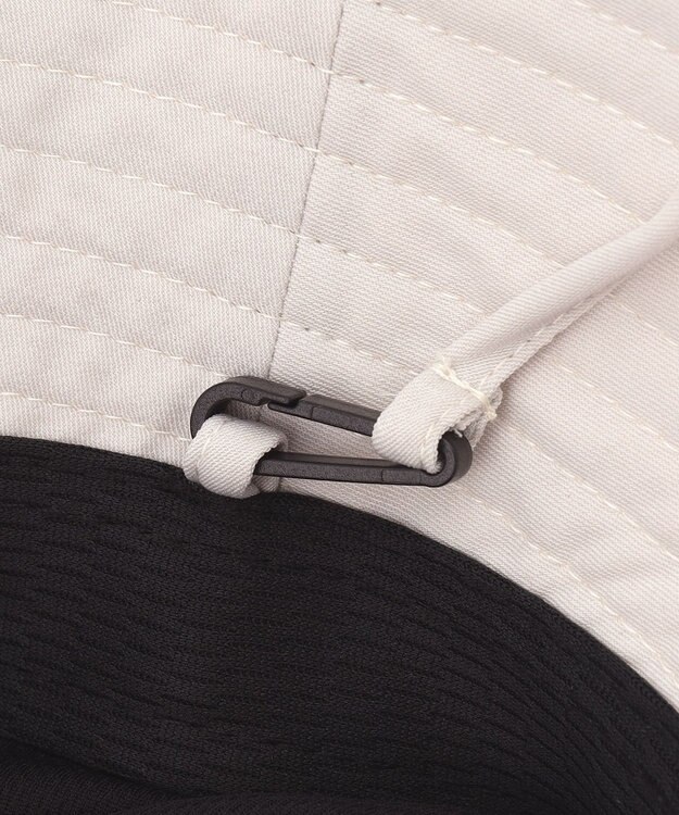 ANY 【手洗い可/UVケア】前後2WAYブリムハット ライトグレー