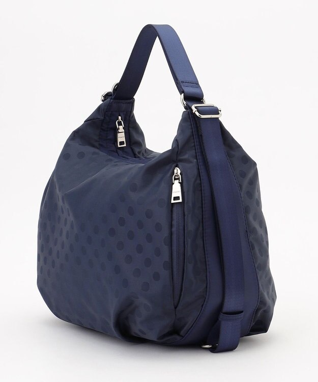 Y'SACCS 【Y’SACCS vous et】ドットジャカード2WAYリュック ネイビー