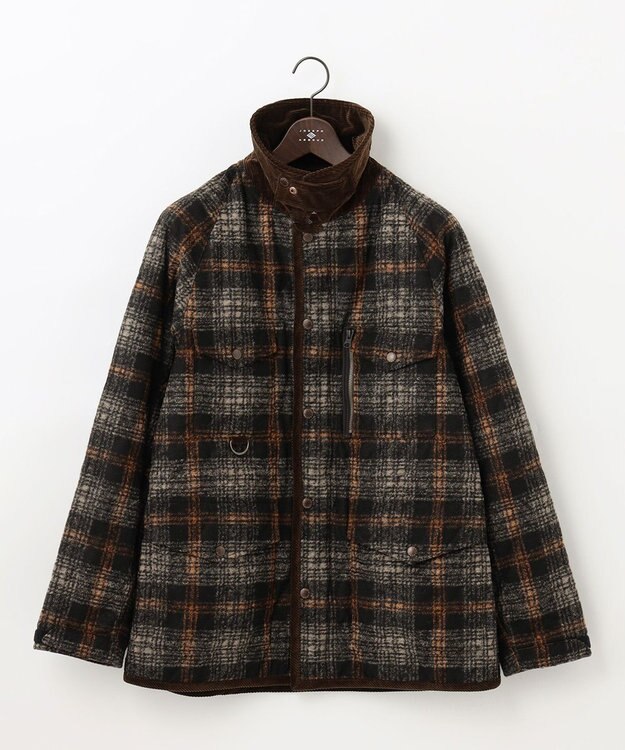 JOSEPH ABBOUD MOUNTAIN 【UNISEX】軽量/中綿 ダブルフェイスブルゾン 黄土色系4