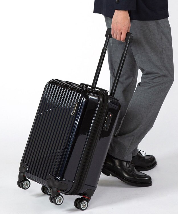 ACE BAGS & LUGGAGE ACE クレスタ スーツケース エキスパンド機能 2~3泊 機内持ち込み 06316 エース ブラック