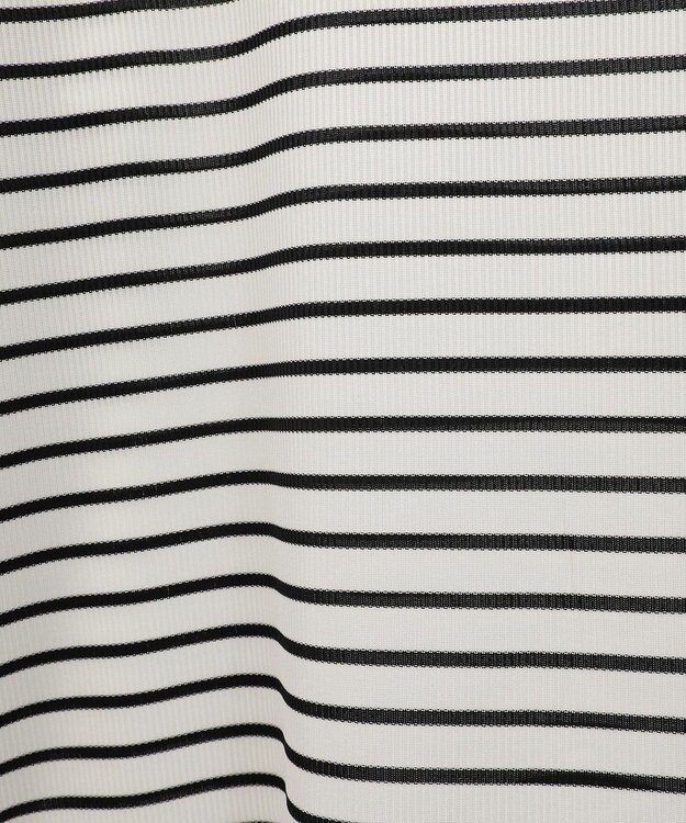 earth music&ecology シャーリングスリーブリブタートルプルオーバー Border