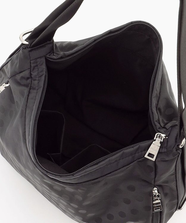 Y'SACCS 【Y’SACCS vous et】ドットジャカード2WAYリュック ブラック