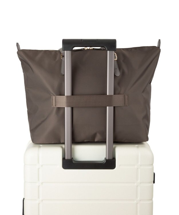 ACE BAGS & LUGGAGE 【ポーチにしまえる】 Jewelna Rose ラヴィーナ フォールディングトートバッグ B4サイズ 16291 ジュエルナローズ グレー