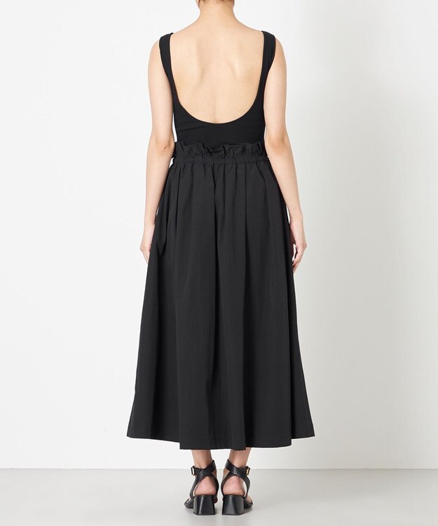 NAVE 【Nave・洗える/ストレッチ素材】ボディスーツ タンクトップ ブラック系