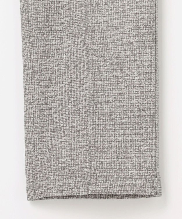 JOSEPH ABBOUD 【ストレッチ/ウエストも伸びる】ウールライクフランネルジャージーパンツ ライトグレー系