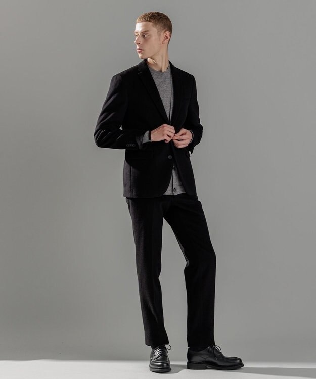 JOSEPH HOMME グロッシーウール / CITY ブラック系