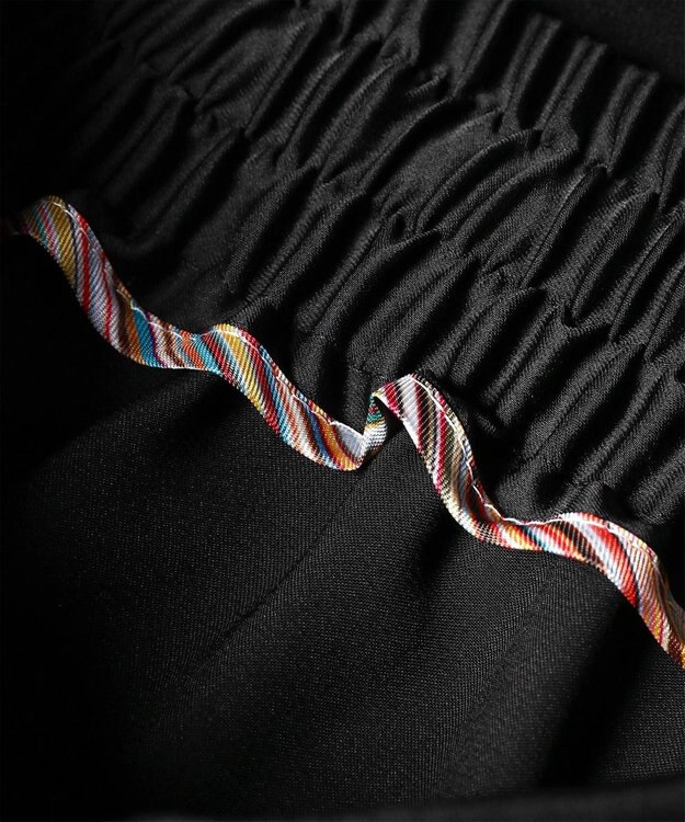 Paul Smith サテン ストレートパンツ ブラック