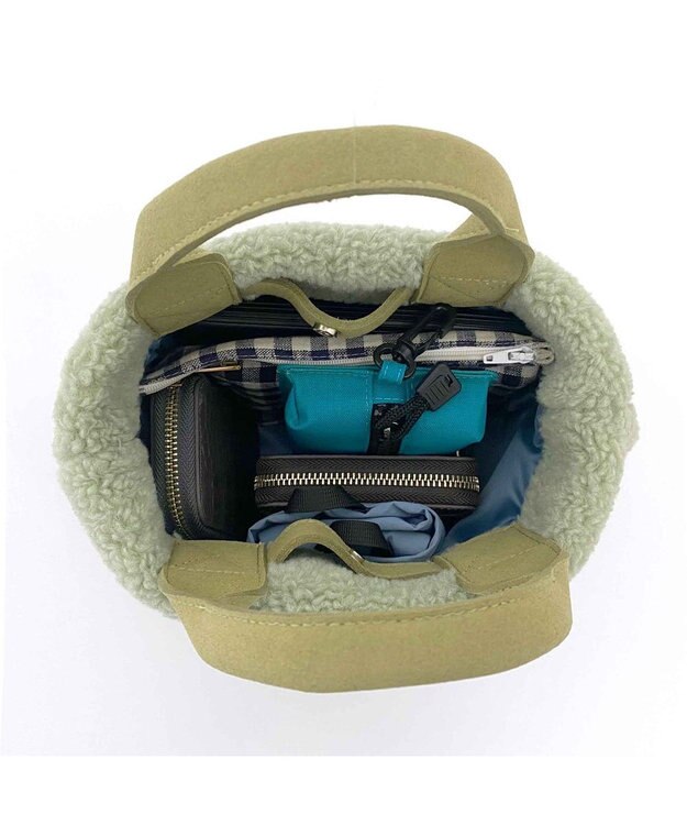 ROOTOTE 1270【ボアトート】SN.ベビールー.ミーサ-A 04：グリーンクレイ