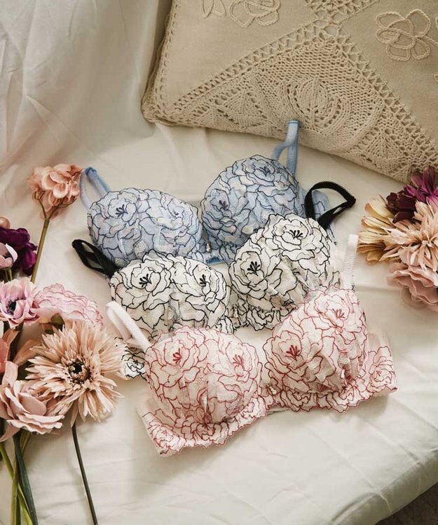 San-ai Resort（三愛水着楽園） 【エレガントコレクション2401】単品ブラBCDカップ ピンク