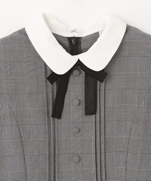 ANY KIDS 【WEB限定/any FAM JUNIOR】半袖 ワンピース グレンチェック