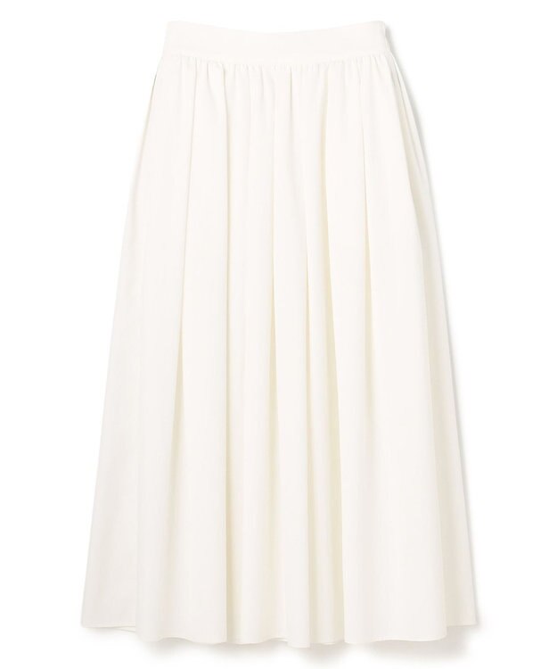 uncrave クールタッチカラータイプライター フレアスカート オフ