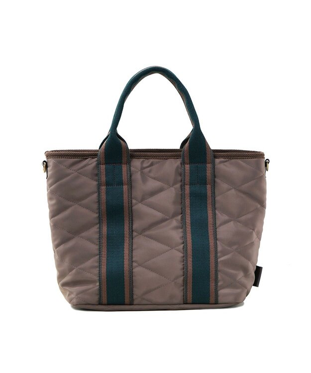 FOLNA RD ダイヤキルティング 2WAYトートバッグ ブラック