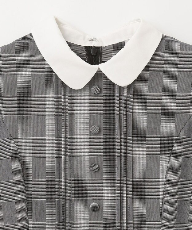 ANY KIDS 【WEB限定/any FAM JUNIOR】半袖 ワンピース グレンチェック