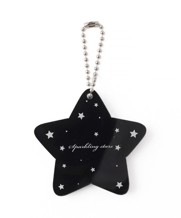 WEGO 【痛バ＆推し活グッズ】スターIDフォトケースキーホルダー ブラック