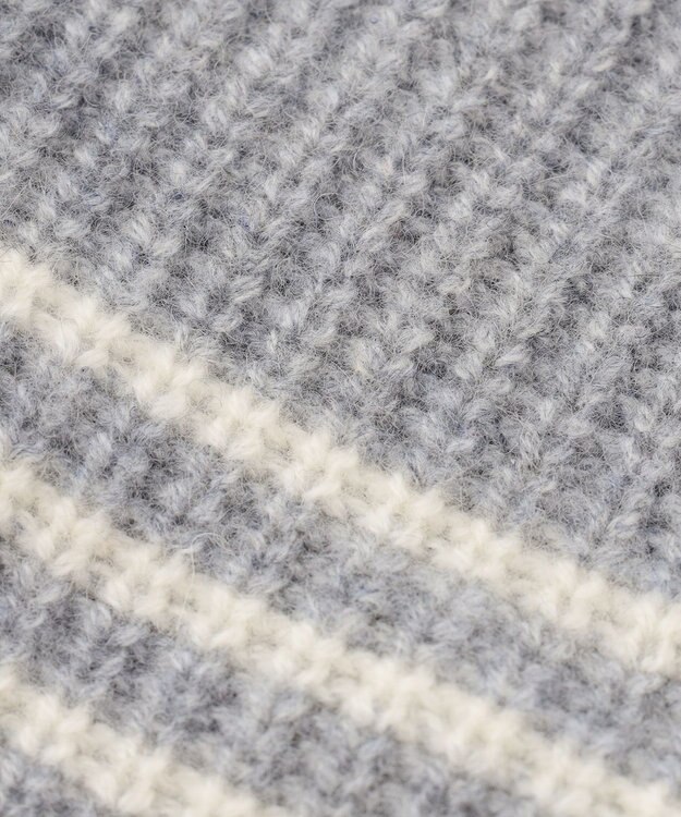 J.PRESS LADIES ピュアカシミヤ アームウォーマー ライトグレー系1