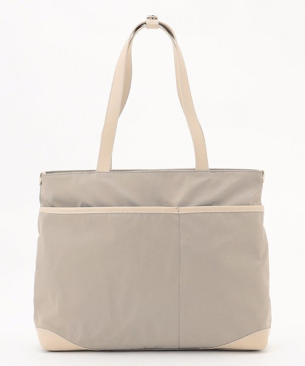 Y'SACCS アシメファスナーポケットトート ベージュ