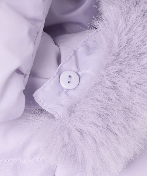 組曲 KIDS 【110-140cm】ロングダウンコート ラベンダー系