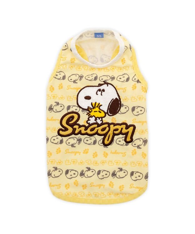PET PARADISE スヌーピー お気に入り タンクトップ 《スヌーピー》 中型犬 大型犬 イエロー