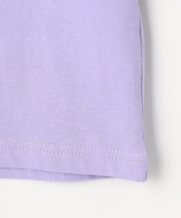 ANY KIDS 【綿100%】リボンアソート 長袖Tシャツ ラベンダー