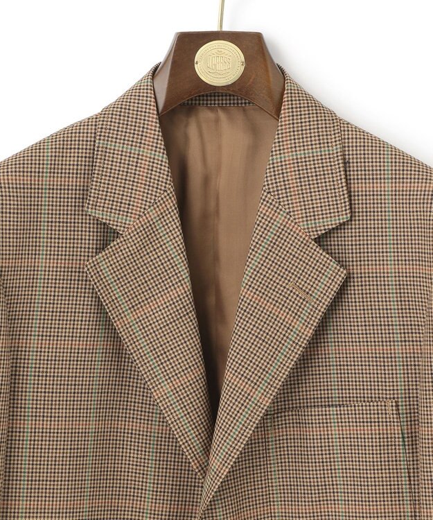 J.PRESS MEN 【CUBA BEACH MASTERPIECE】ガンクラブチェック ジャケット ブラウン系3