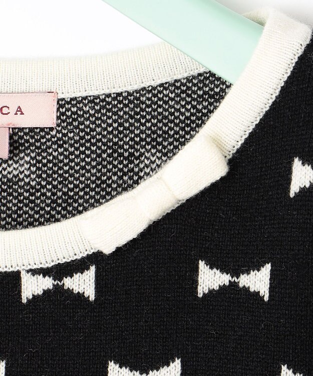 TOCCA 【洗える！】BOWTIFUL KNIT ニット ブラック系