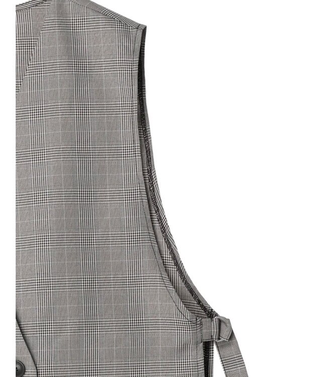 Green Parks アソート柄薄手ベスト Glen Check